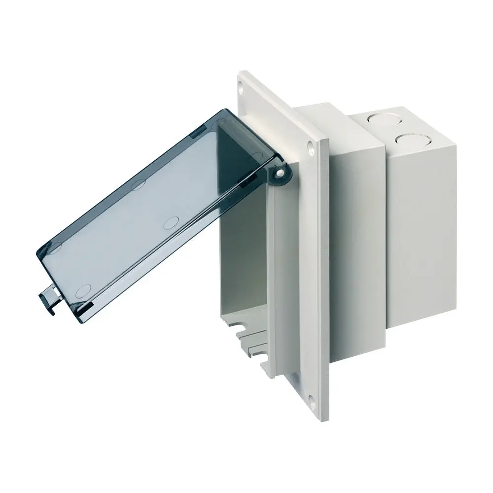 Clear In-Box By Arlington – Low Profile Weatherproof Cover 1