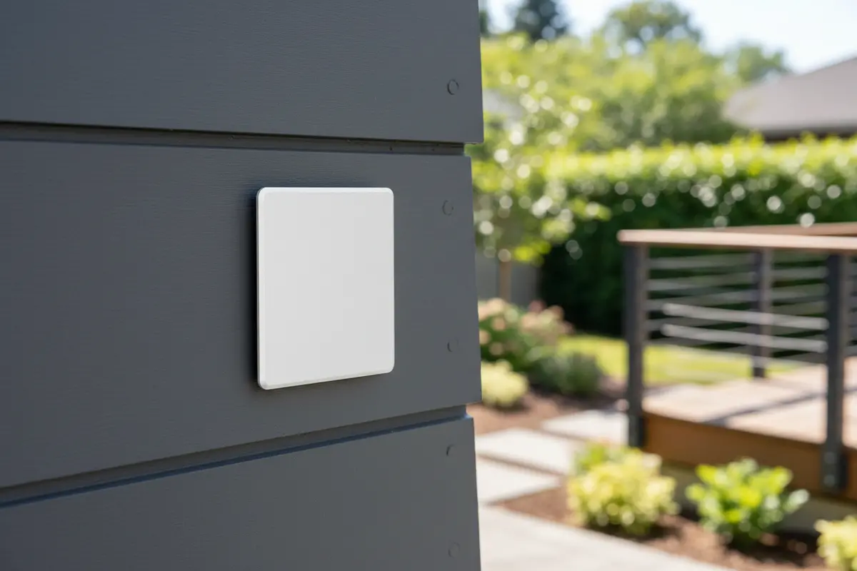 Combo Cover In White For Arlington Recessed Indoor Inbox - Dvfrc Recessed Indoor Inbox™ Covers 1