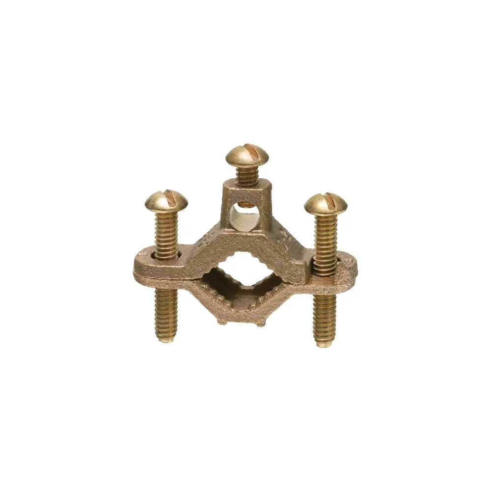Grnd Clmp-Dir. Burial - Arlington Bronze Ground Clamp For 1/2" To 1" Pipes 1
