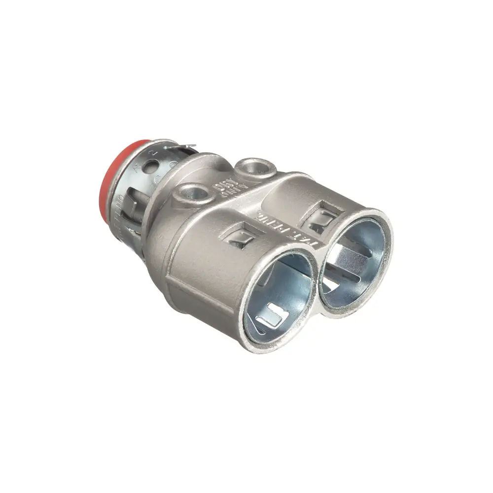 Snap2it Dplx Connector - Arlington 3/8" Zinc Die-Cast, Concrete Tight 1