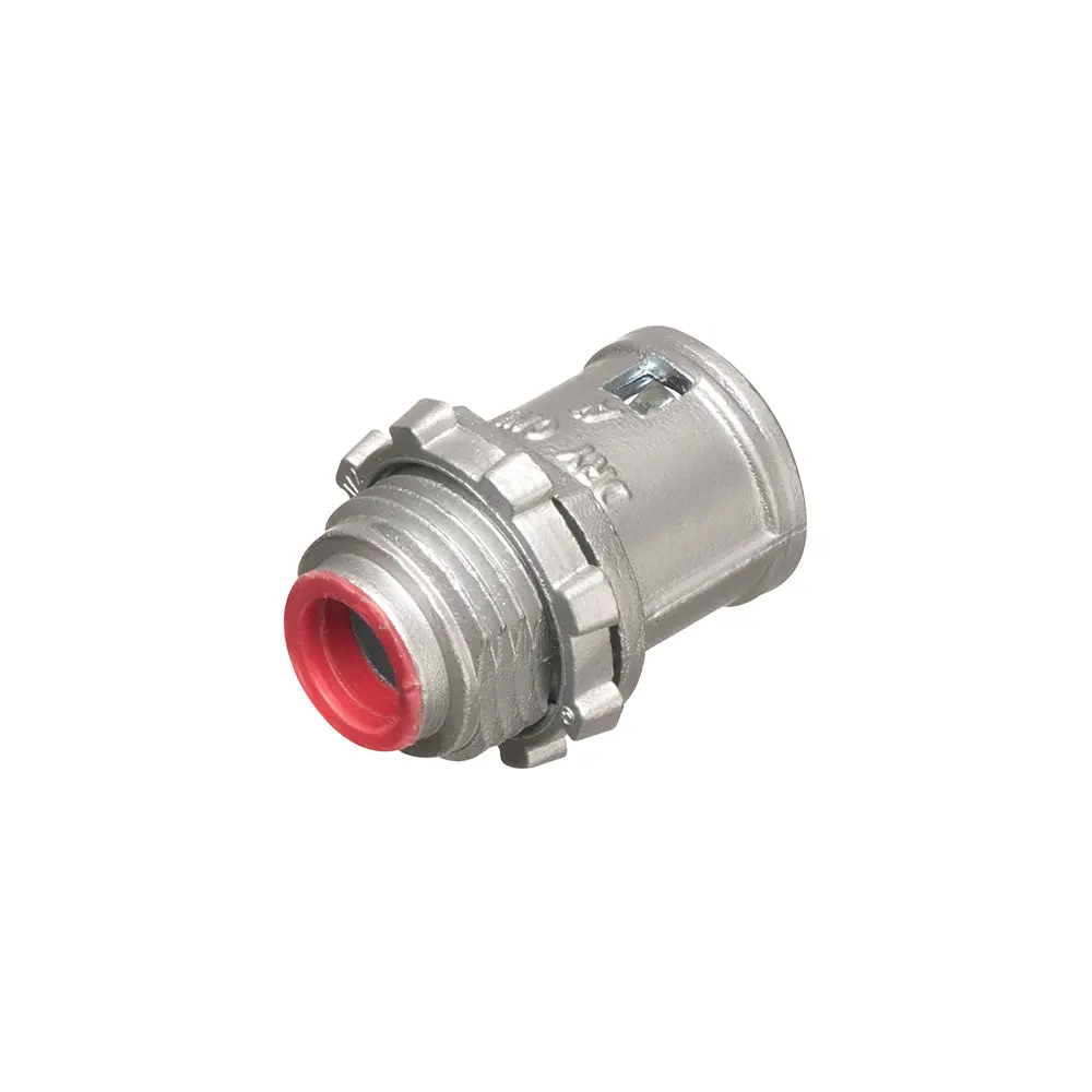 Snap2it Ins. W/Lcknt Zinc 1/2" Mc Conduit Connector - Arlington 1