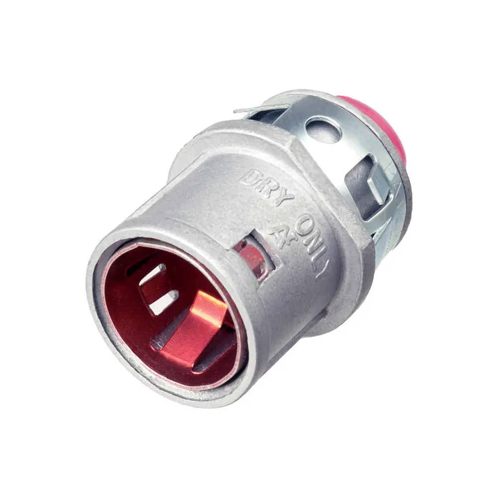 Snap2it Snap In Connec 400 By Arlington - Zinc Mc Cable Connector 1