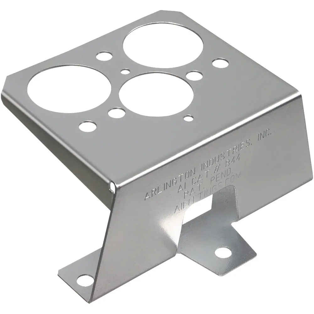 Stand Off Bracket 4X4 - Arlington Steel, 20 Gauge, 25-Pack 1