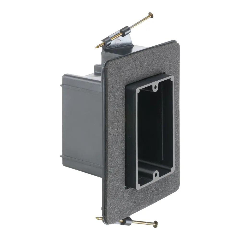Vapor Box 1G Nail-On Gc - Arlington Non-Conductive Outlet Box 1
