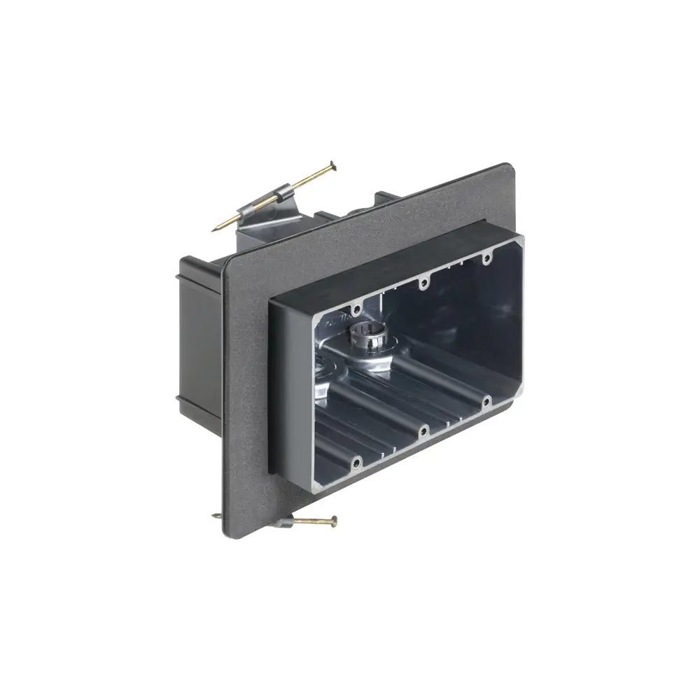 Vapor Box 3G Deep Nail Gc - Arlington Triple Gang Outlet Box 1