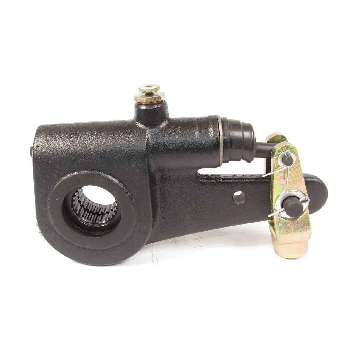 Fortpro Automatic Slack Adjuster 1 1/4" Diameter, 24 Teeth, 5 1/2" Arm, Meritor Style Replacement For R801003 | F225056 1