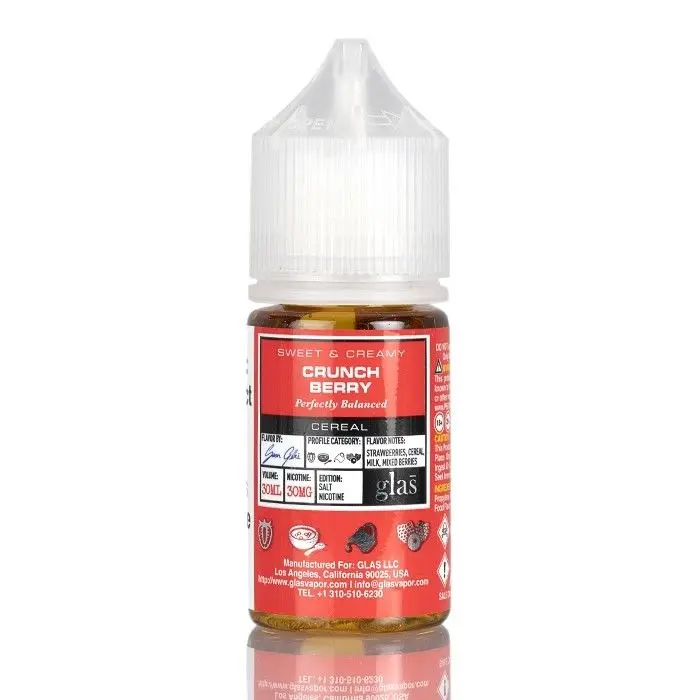 Crunch Berry Glas Basix Salts 30Ml 1