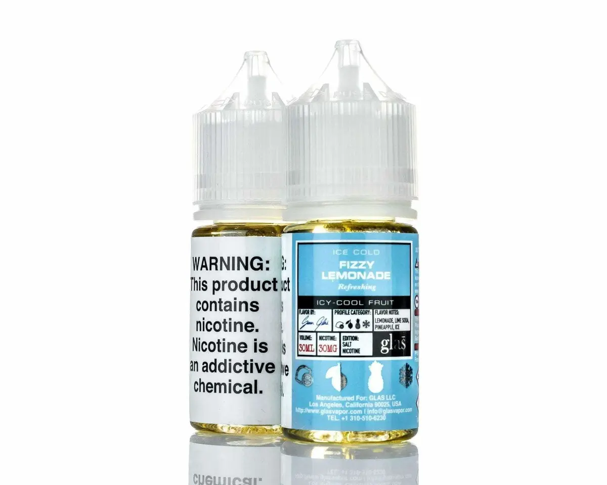Fizzy Lemonade Glas Basix Salts 30Ml 1