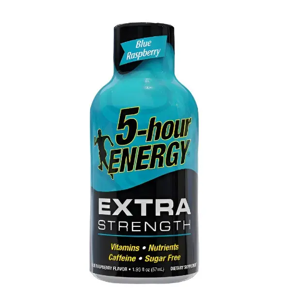 5-Hour Energy Blue Raspberry Extra Strength 12/Pk (18) 1