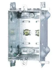 1104-Lh Gangable Device Box With Cable Clamps 1