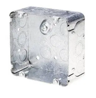 72171-K 4-11/16" Square Junction Box With Concentric Knockouts 1