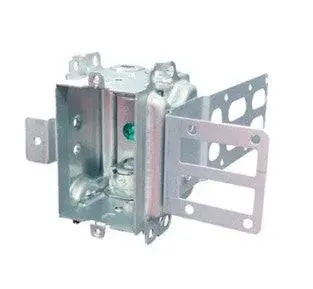 3104-Lssax Single Gangable Device Box With Wraparound Bracket 1