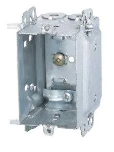 1304-Lh Metal Device Box With Positioning Tabs 1