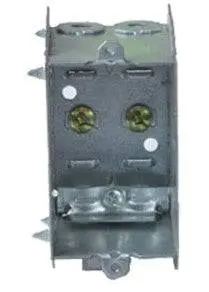 2104-Lle Single Gang Device Box With Clamps 1