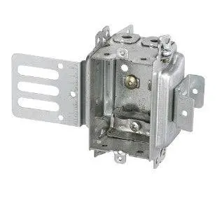 3102-Lssax Gangable Device Single Box With Wraparound Bracket For Steel Studs 1