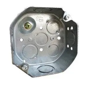 54151-K 4" Octagonal Box With Concentric Knockouts 1