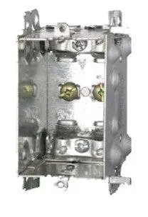 1104-Lha Single Gangable Device Box With Two Embossed Mounting Slots 1