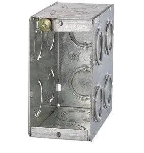 Mbd-1K One Gang Masonry Box That Is 3-1/2" Deep 21Cu.In. With Concentric Knockouts 1