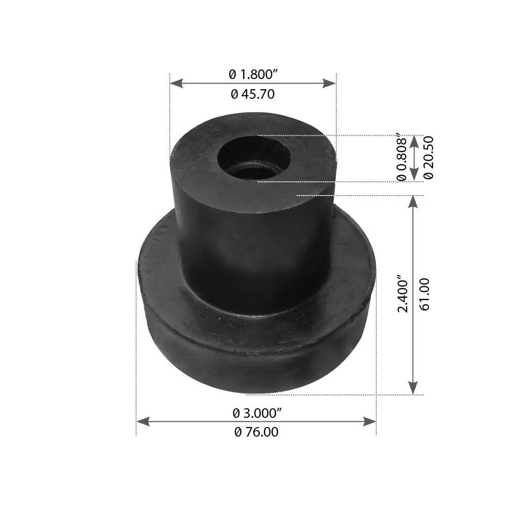 Fortpro Cabin Mount For Kenworth - Replaces K066-176, 05-14794, 476869C1 2