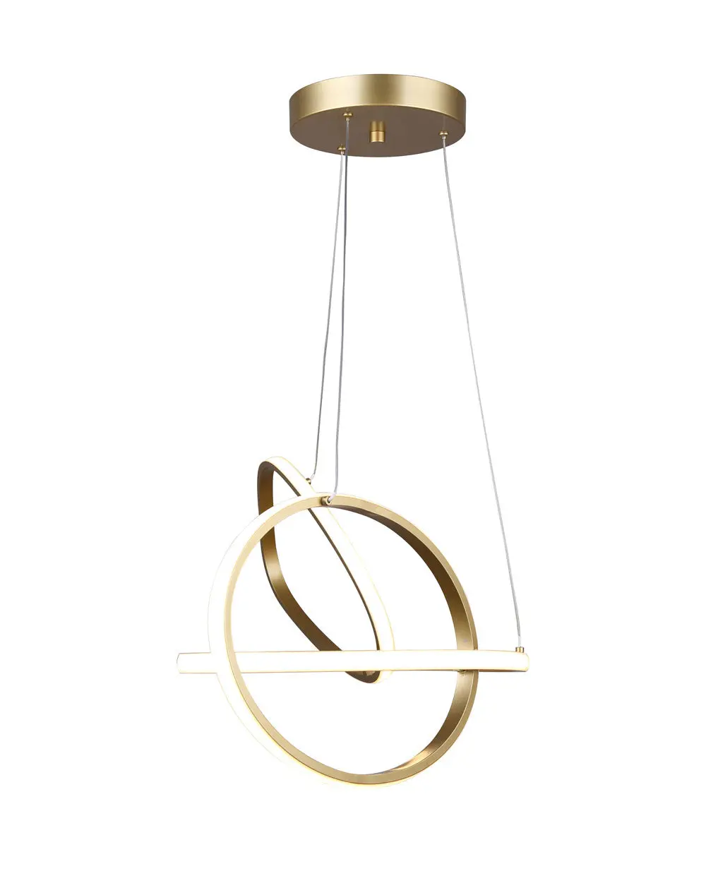 Canarm Lch234a32pgd Zuri Led Chandelier In Gold 2