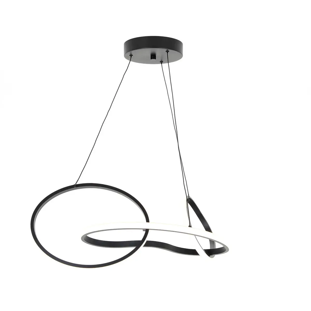 Lch234a32bk- Canarm Zuri Led Chandelier, Matte Black 1