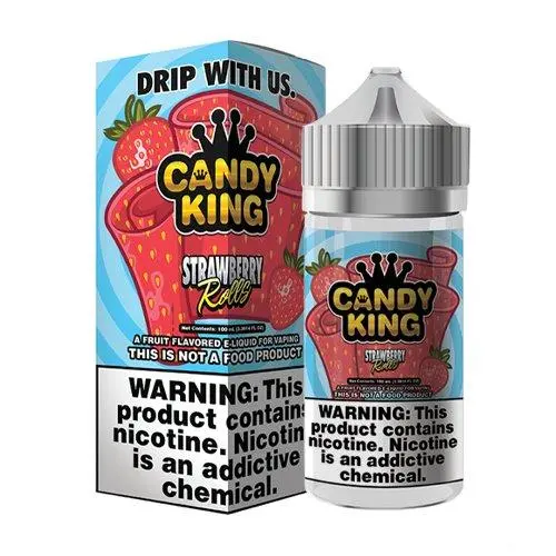 Strawberry Rolls By Candy King 100Ml 1