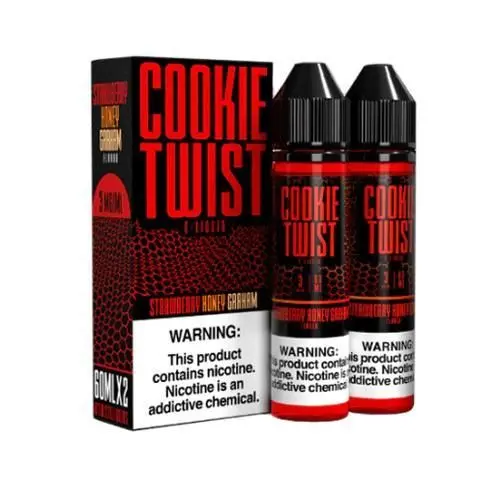Strawberry Honey Graham By Cookie Twist E-Liquid 120Ml 1