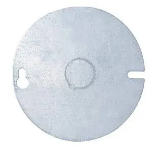 54-C6 Formerly Ld-1K, 4" Round 1/2" Knock Out Cover For Octagon Boxes 1