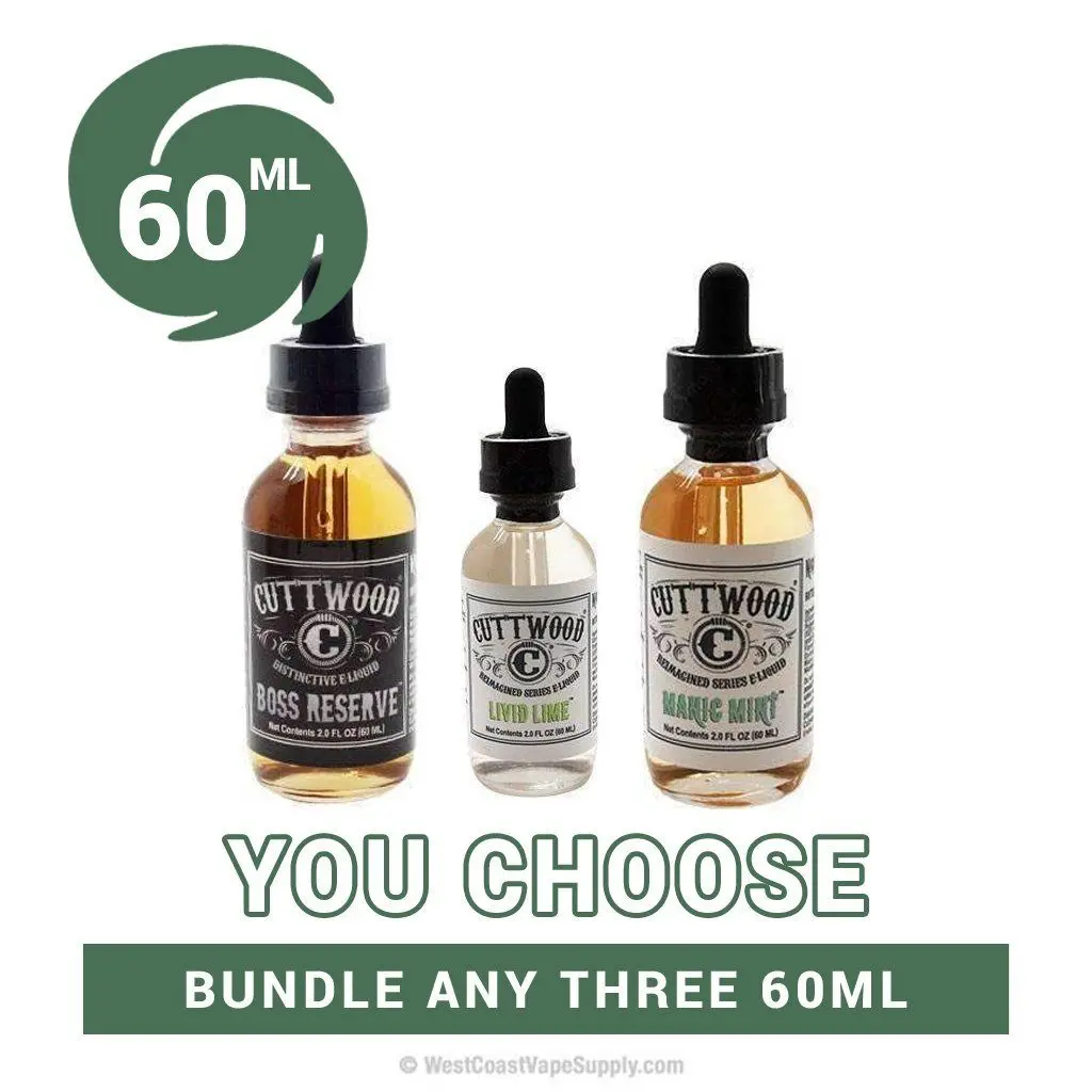 Cuttwood Pick 3 Bundle 60Ml (180Ml) 1