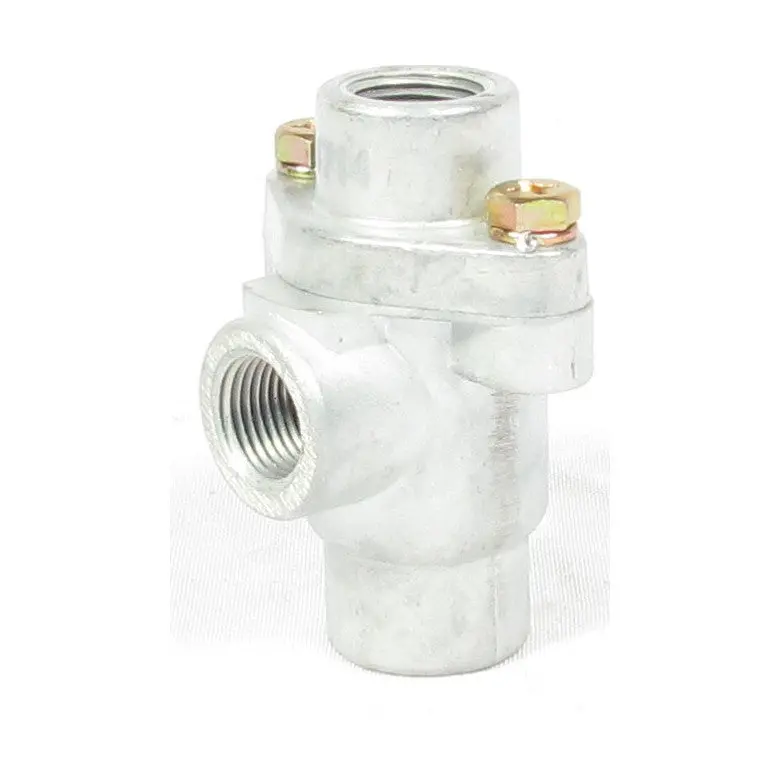 Fortpro Dc-4 Type Double Check Valve, 2 Supply 3/8" Ports, 1 Delivery 3/8" Port Replacement For Bendix 278614 | F224714 1