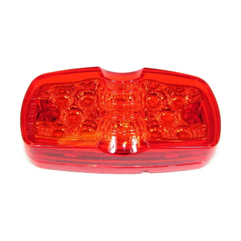 Fortpro 4" X 2" Clearance/Marker Double Bullseye Trailer Led Light With 12 Leds 2