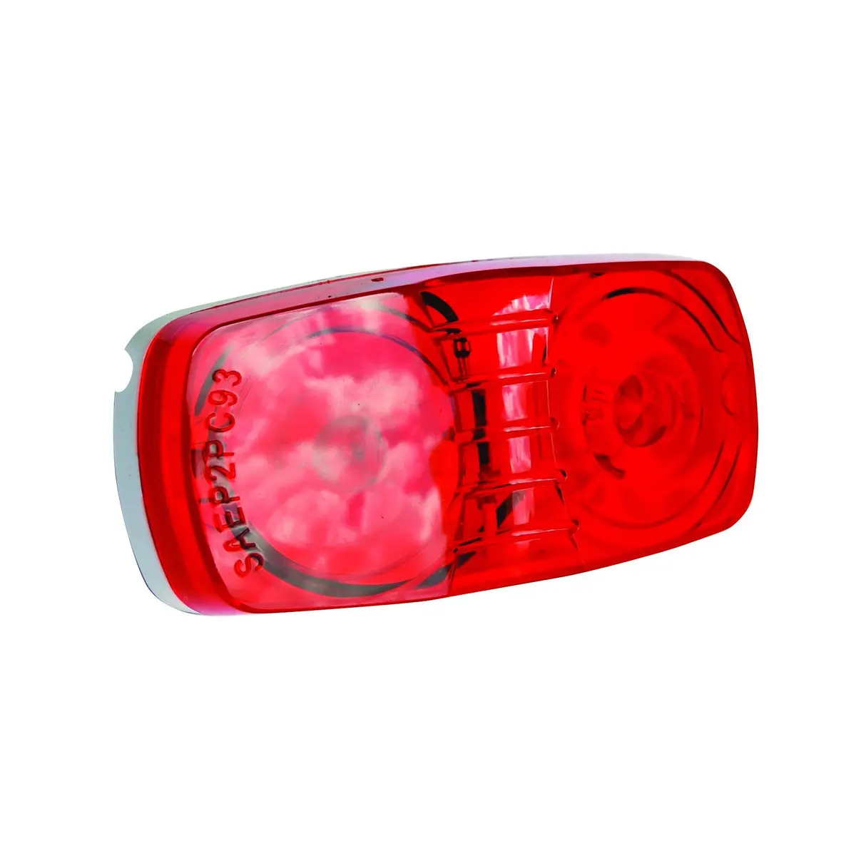 Fortpro 4" X 2" Clearance/Marker Double Bullseye Trailer Incandescent Light 1