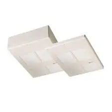 Ouellet Oacp2008bl-T - Commercial Ceiling Fan Heater- Built In Thermostat - 208 Volt - 2000 Watt - 1 Phase - Single Unit - White 1