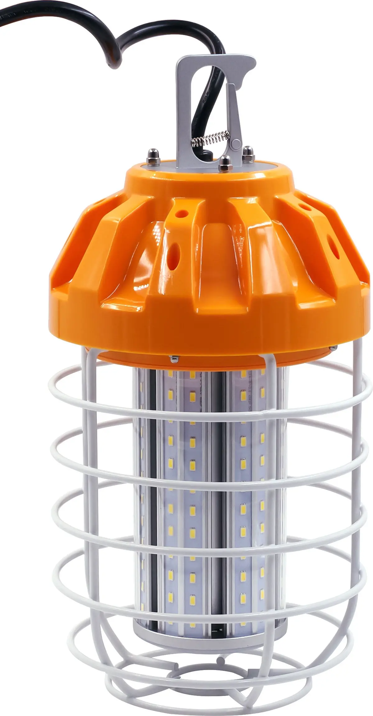 60W Led Temporary Work Light 6900 Lumens, Non-Dimmable, 5000K, >80 Cri, Hook Base, 120Vac 1