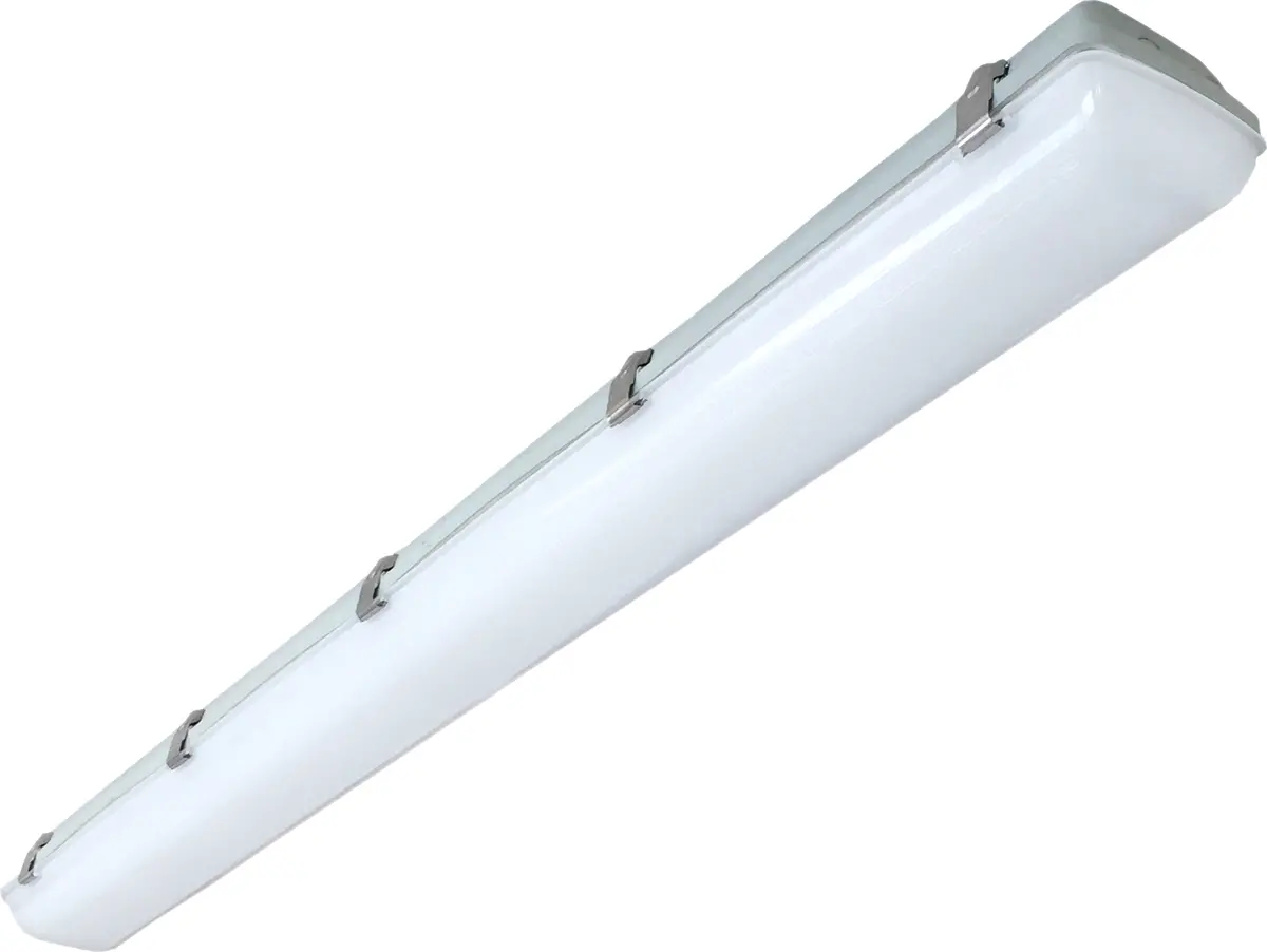 Dlc V4.1 Premium 40W Led Vapor Tight Surface Light - 5200Lm, 0-10V Dimmable, 4000K, 120-277V - High Efficiency Lighting Solution 1