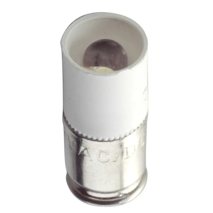 Eiko 24-28Vac/Dc Led Midget Groove T1-3/4 Bulb - High Efficiency Miniature Lighting Solution With 1.1 Lumens Output 1