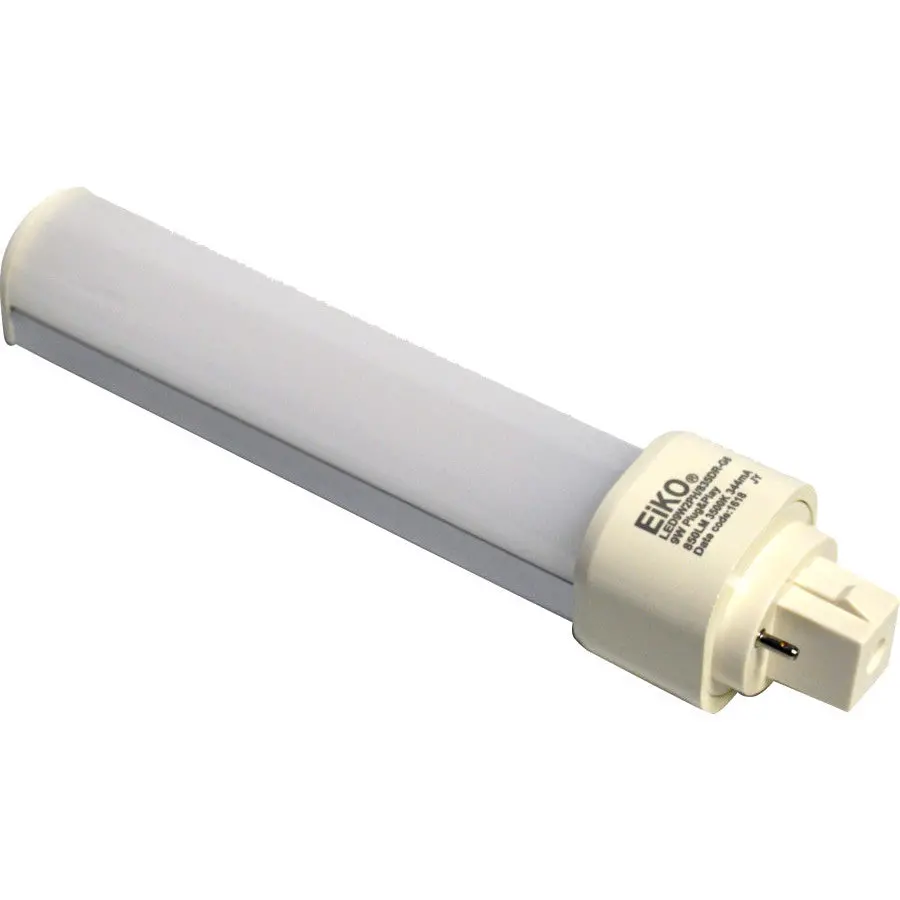 Eiko 9W Led Magnetic Ballast Compatible 2-Pin Cfl G24d Base, 900 Lumens, 80 Cri, 120-277V - Efficient Lighting Solution 1