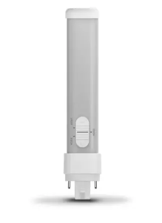 Eiko Dimmable 9.5W 1010Lm G24q Plc Led Bulb - 270° Rotation, 80Cri, 30/35/40K, Ip20, 5-Year Warranty, Ideal Replacement For 18W/26W Cfl 1