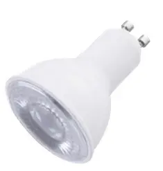 Eiko Litespan Led Gu10 7W Narrow Flood Light - 500Lm Dimmable 4000K, 25° Beam Angle, 80Cri - Energy Efficient Mr16 Bulb 1