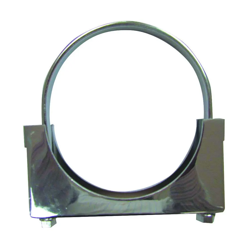 Fortpro 4" - 5" Id Galvanized U-Bolt Exhaust Clamp 1