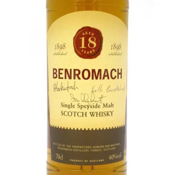 Benromach 18 Year Old 1