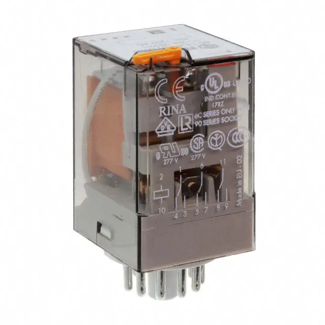 Finder General Purpose Relay 3Pdt 10A 120V 1