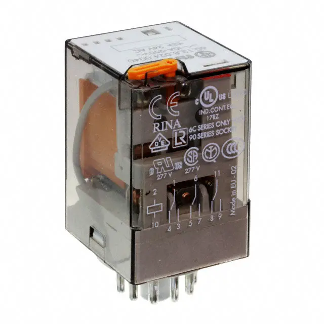 Finder General Purpose Relay 3Pdt 10A 24V 1