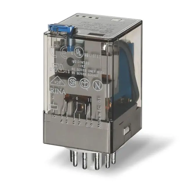 Finder General Purpose Relay 3Pdt 10A 24V 1