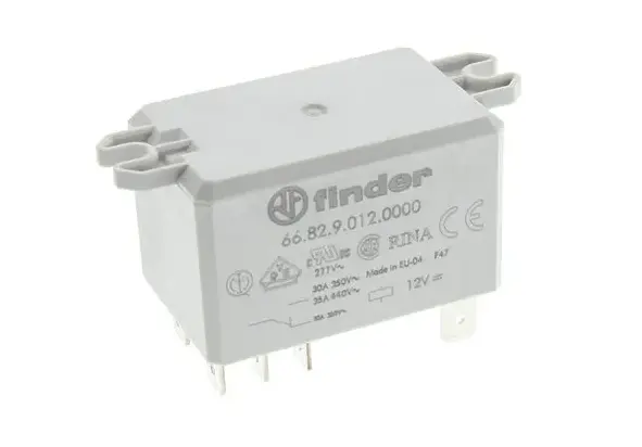 Finder Power Relay, Dpdt, 30A, 12V 1