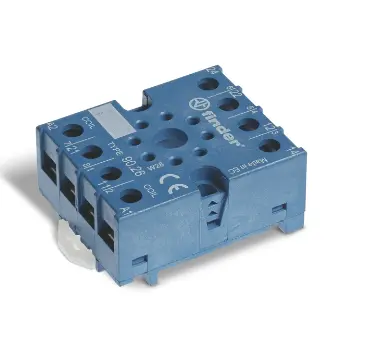Finder Screw Terminal Socket Dpdt 10A 1
