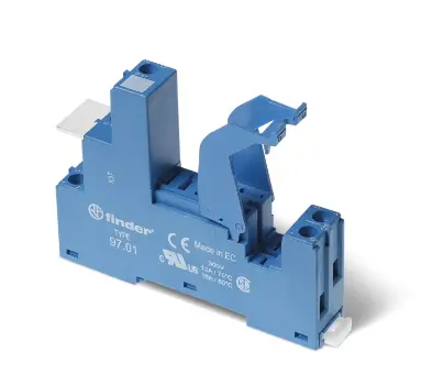 Finder Socket With Screw Box Clamp Terminals 1