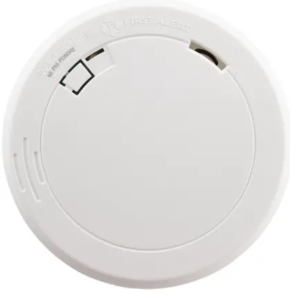 10-Year Battery Slim Photoelectric Smoke Alarm 1