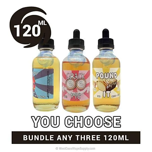 Food Fighter Vape Juice 120Ml Pick 3 Bundle (360Ml) 1