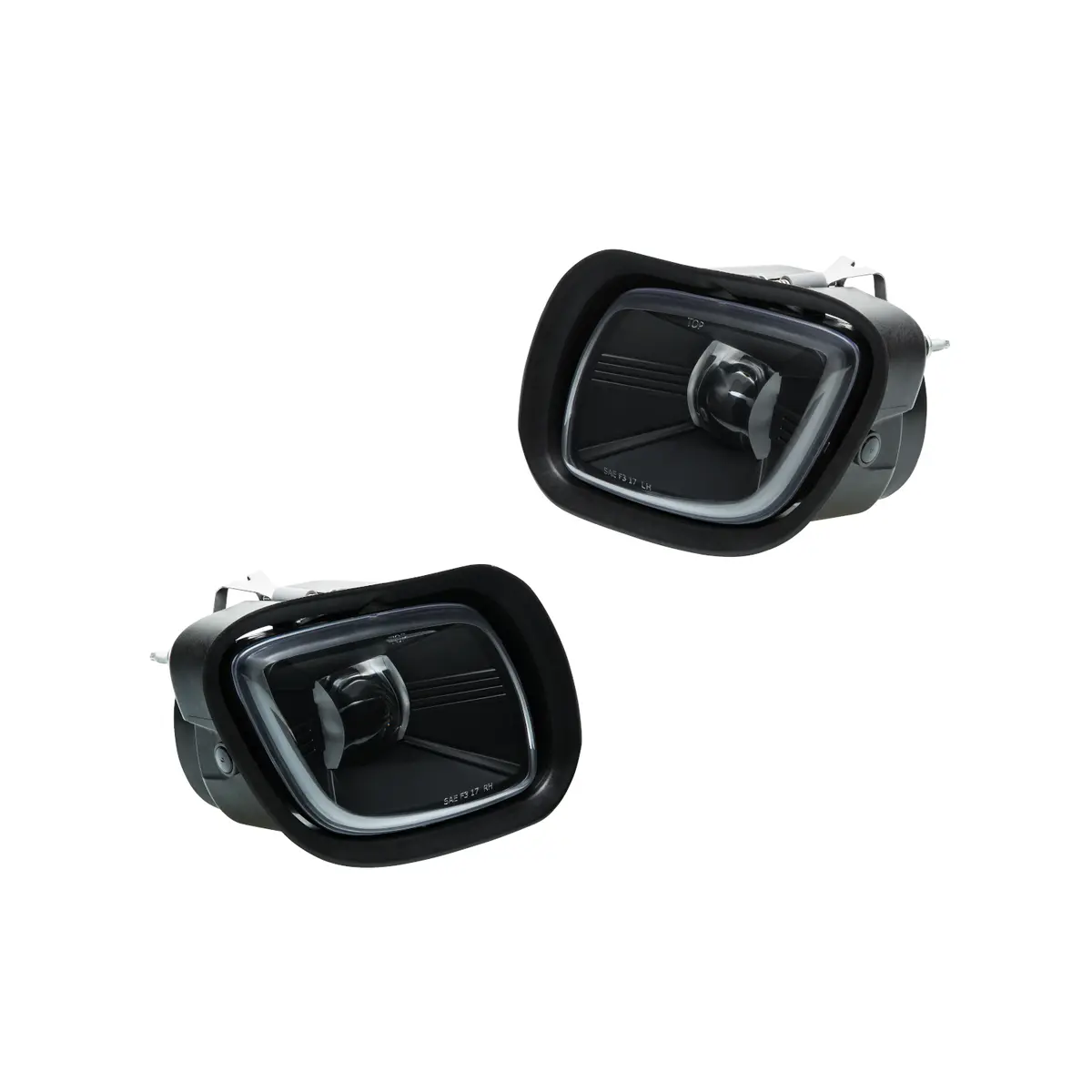 Fortpro Black Housing Fog Light For Freightliner Cascadia (2008-2017) 1
